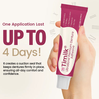 Timilk® UltraBond Premium Denture Adhesive